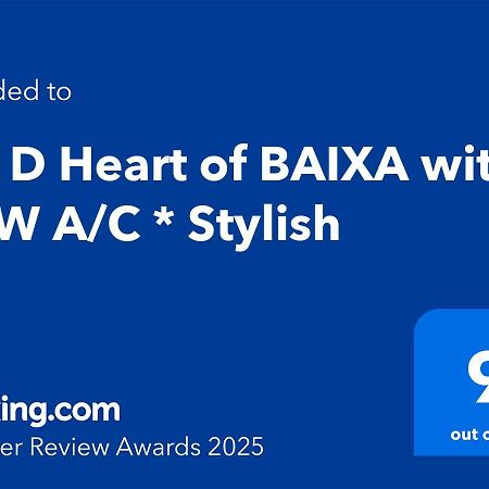リスボンSj1D Heart Of Baixa With New A/C * Stylishアパートメント エクステリア 写真